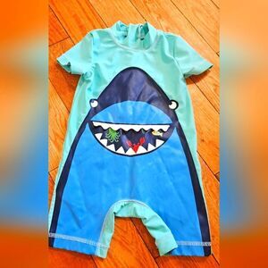 Carter's Baby Swimsuit Sea theme Size 6 Months